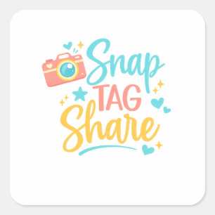 Snap Tag Share Sticker 