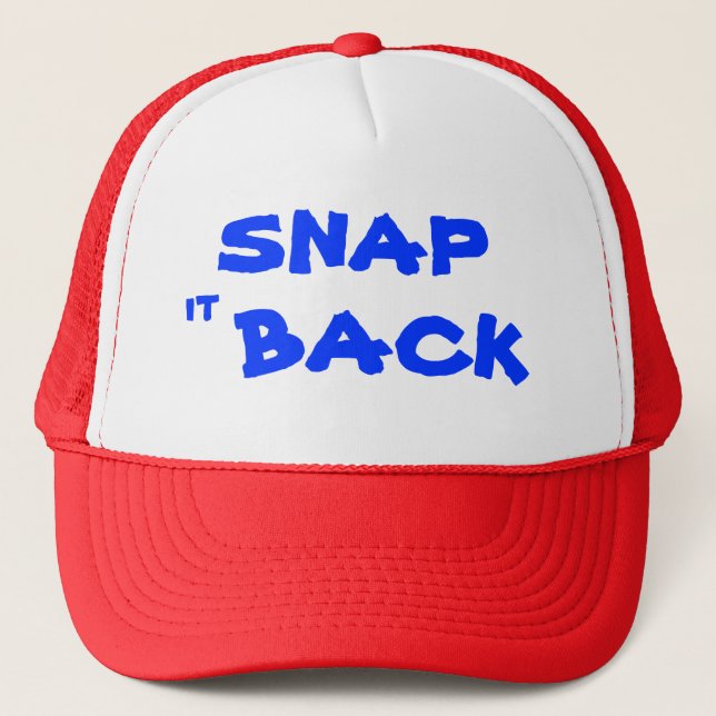 Snapback Trucker Hat (Front)