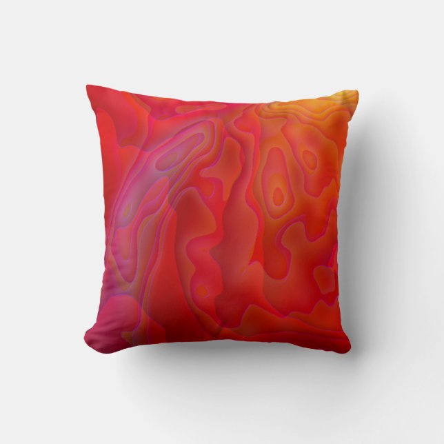 Snapdragon Caverns Abstract Cushion (Front)