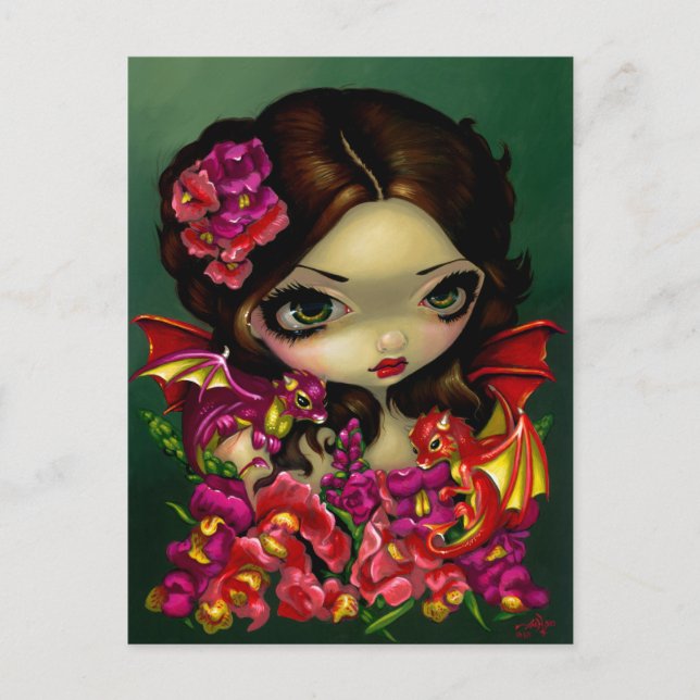 "Snapdragon Fairy" Postcard (Front)