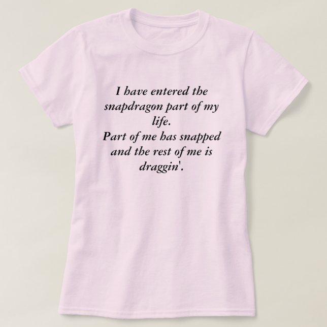 Snapdragon T-Shirt (Design Front)