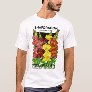 Snapdragon Vintage Seed Packet T-Shirt