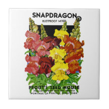 Snapdragon Vintage Seed Packet