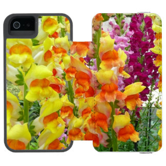 Snapdragons Colourful Floral Incipio Watson™ iPhone 5 Wallet Case