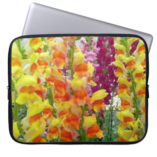 Snapdragons Colourful Floral Laptop Sleeve