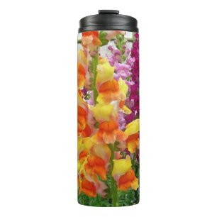 Snapdragons Colourful Floral Thermal Tumbler