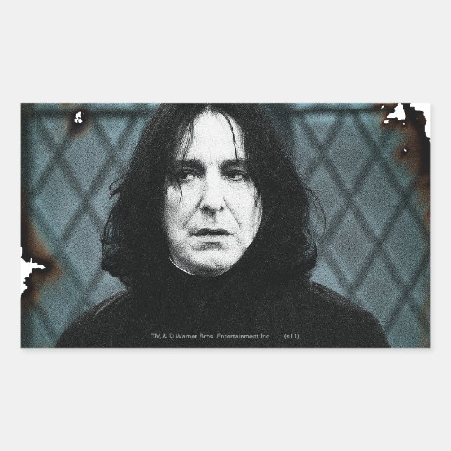 Snape 1 rectangular sticker (Front)