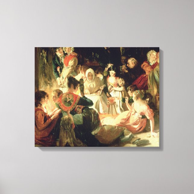 Snapp Apple Night (detail) 3 Canvas Print (Front)