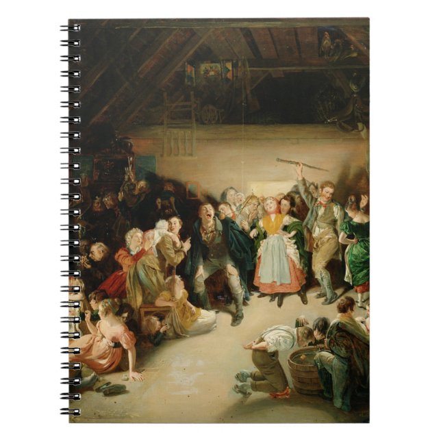 Snapp Apple Night Spiral Notebook (Front)