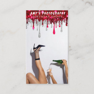 Snapping Special Moments Birthday Photographer Business Card