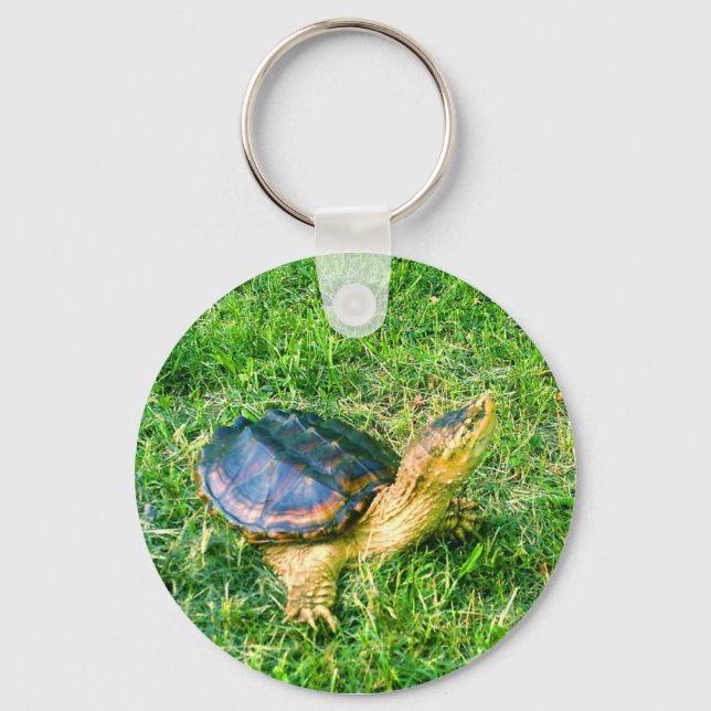 Snapping Turtle Keychain #3 (Front)