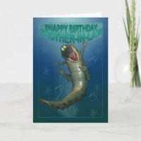Snappy Birthday Happy Crocodile Underwater View