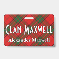 Snappy Clan Maxwell Tartan