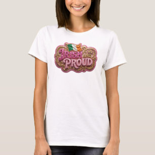 Snappy Pink IRISH AND PROUD Tee