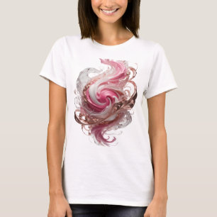 Snappy Silver ABSTRACT ART Abstract Design v2 T-Shirt