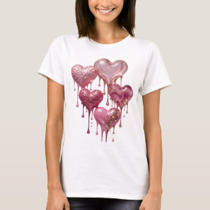 Snappy Silver ABSTRACT ART Art Print T-Shirt