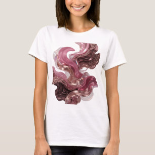 Snappy Silver ABSTRACT ART Fashion Print v2 T-Shirt
