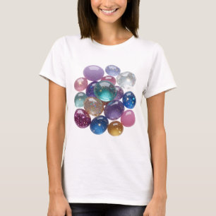 Snappy Silver GLASSY STARS Slogan Tee