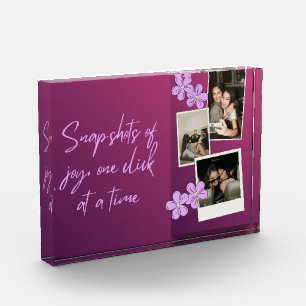 Snapshots of Joy Custom Photo Collage Block