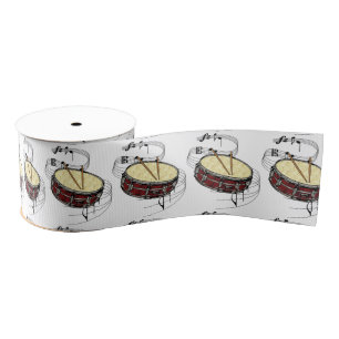 Snare Drum Ribbon Grosgrain Ribbon
