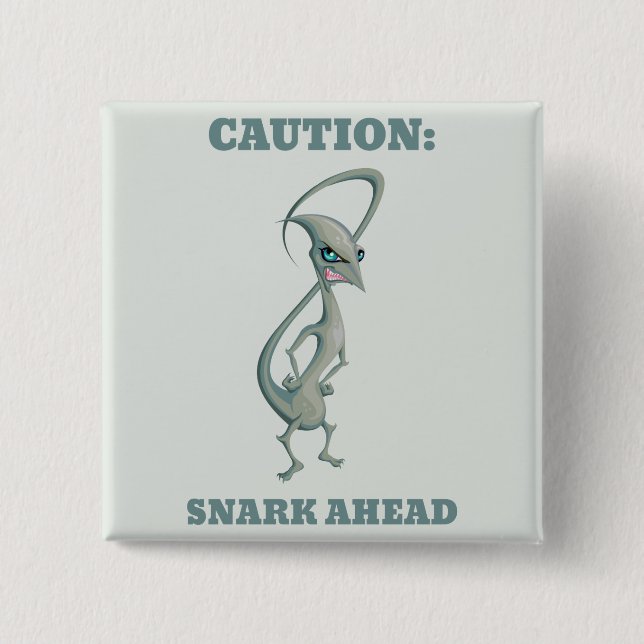 Snark 15 Cm Square Badge (Front)