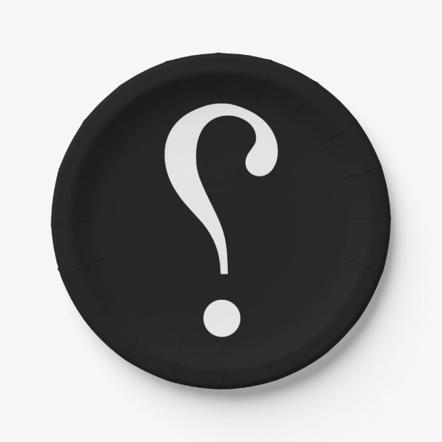 sNARK mARK {ironicon} Paper Plate (Front)