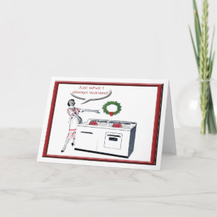 Snarkalicious Christmas Card No Major Appliances