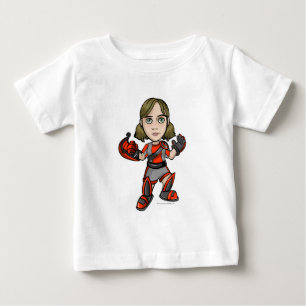 Snarkie Virtupets Space Station Staff Player Baby T-Shirt