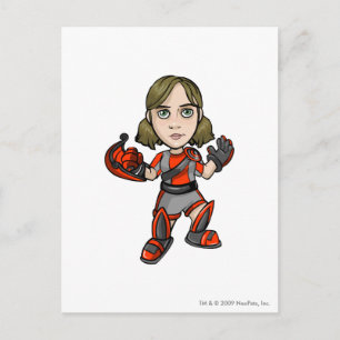 Snarkie Virtupets Space Station Staff Player Postcard