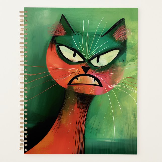 Snarky Cat Mariana Planner (Front)