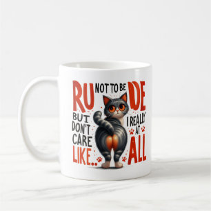 Snarky Cat – Sassy Like Don't Care At All Tri-Ble Coffee Mug