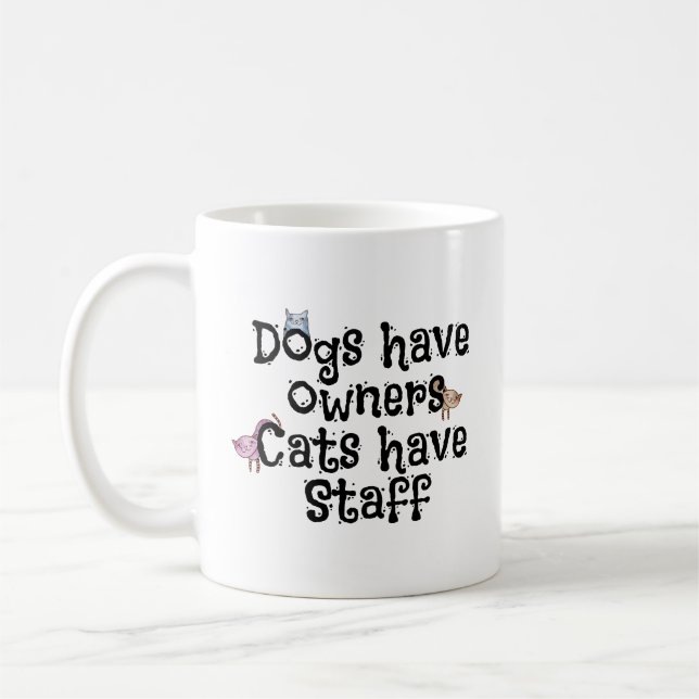 Snarky Cat Saying Mug (Left)