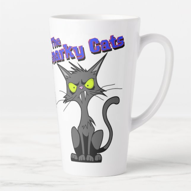 Snarky Cats Cup (Right)