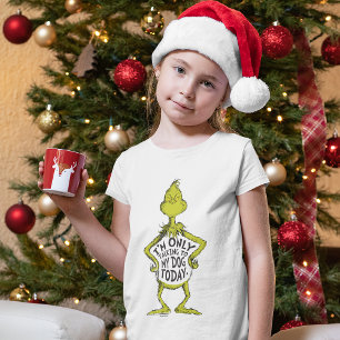 Snarky Grinch   Funny I'm Only Talking to My Dog T T-Shirt