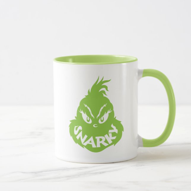Snarky Grinch | Grinch Face Mug (Right)