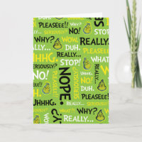 Snarky Grinch | Grinch Snarky Phrase Pattern
