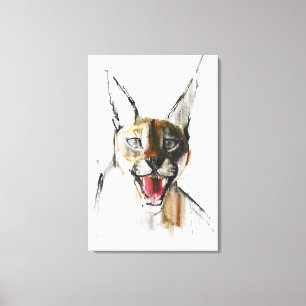 Snarl Canvas Print