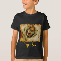 Snarling Asian Tiger Wildlife-lover Art Apparel