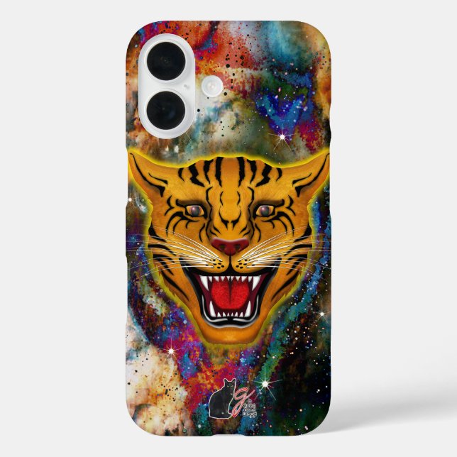 Snarling Tiger Nebula Case-Mate iPhone Case (Back)