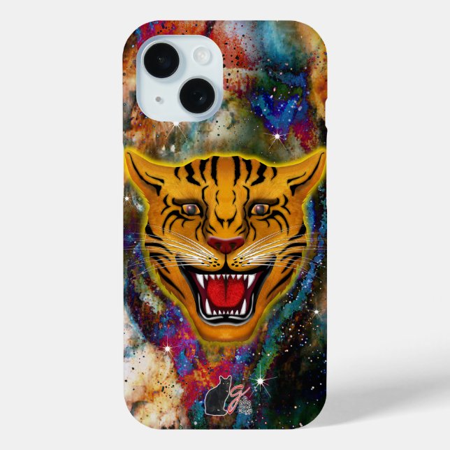 Snarling Tiger Nebula Case-Mate iPhone Case (Back)