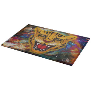 Snarling Tiger Nebula Cutting Board