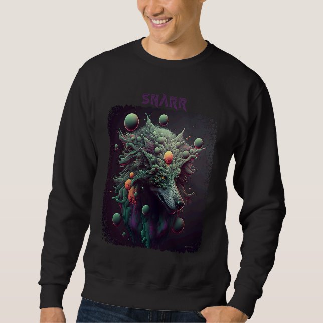 Snarr The Werewolf  Gothic Horror Sweatshirt (Front)