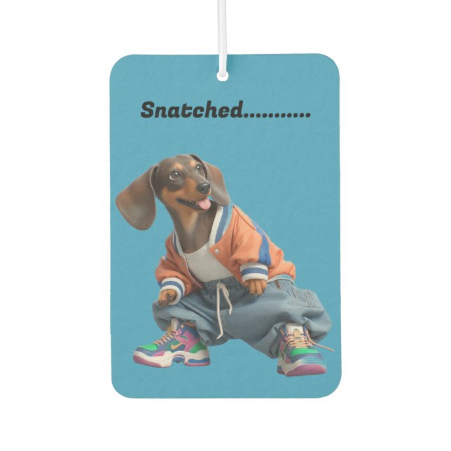 Snatched  car air freshener (Front)