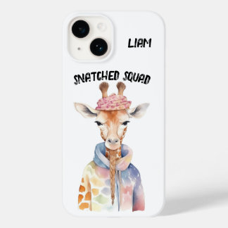 "Snatched Squad" Giraffe Case-Mate iPhone 14 Case