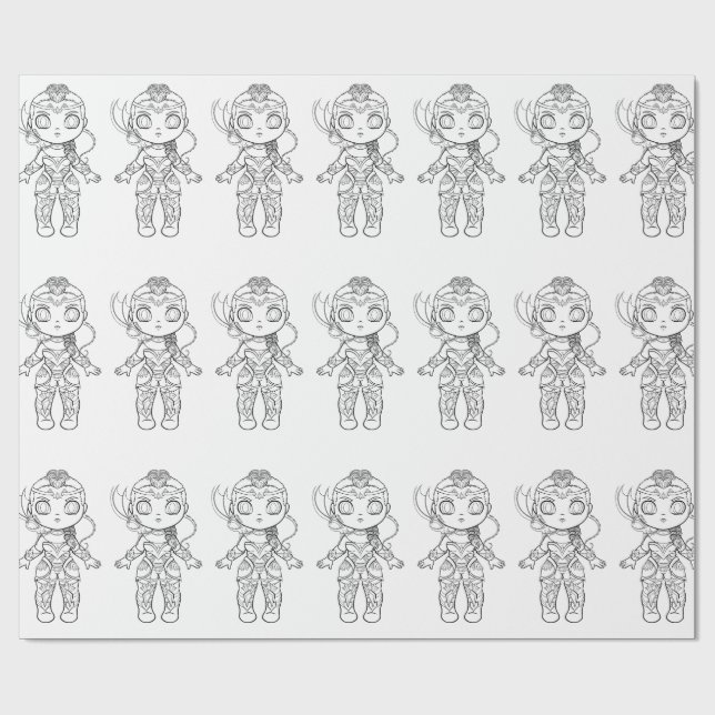  Snàth Làidir Wrapping Paper (Flat)