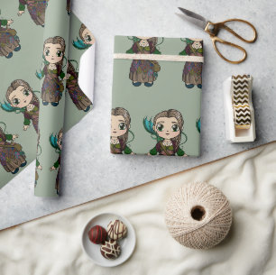 snàthdearc wrapping paper