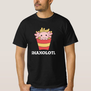 Snaxolotl Axolotl Lover Cute Animals Fries T-Shirt