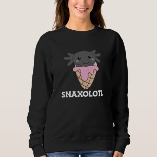 Snaxolotl Axolotl Lovers Sweet Animals Ice Cream Sweatshirt