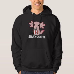 Snaxolotl Axolotl Lovers Sweet Animals Popcorn Hoodie