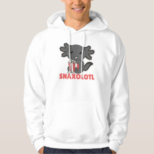 Snaxolotl Axolotl Lovers Sweet Animals Popcorn Hoodie